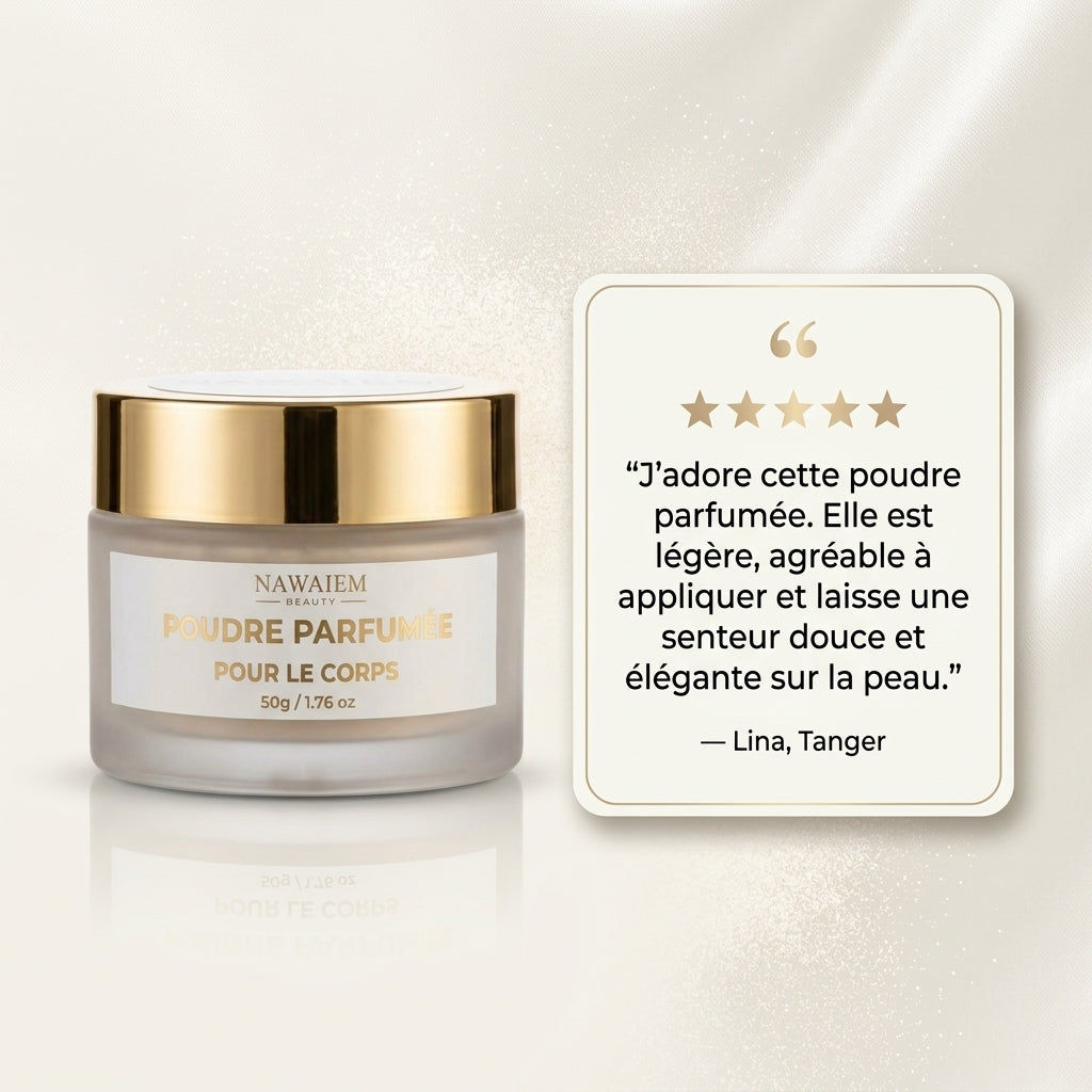 Poudre Parfumée Corps – Douceur & Sillage Délicat