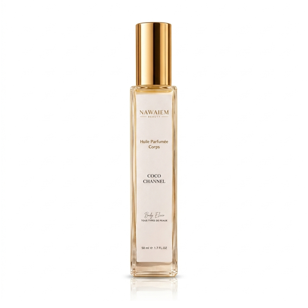 Huile Parfumée Corps Coco Channel – Élégance & Douceur