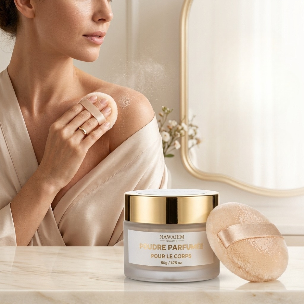Poudre Parfumée Corps – Douceur & Sillage Délicat