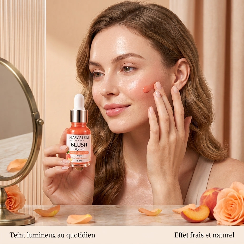 Blush Liquide SPF 30+ – Éclat Naturel